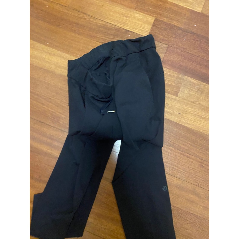 Black Gap Activewear Pants Size Large Comfortable Workout Lounge Everyday Wear